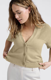 Cardigan with ribbed details - Type: lookbook