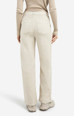 Cargo trousers with straight legs and patch pockets