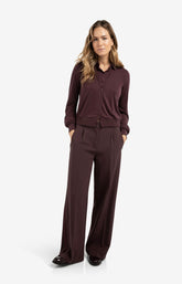 Jersey blouse with double layer effect - Type: lookbook