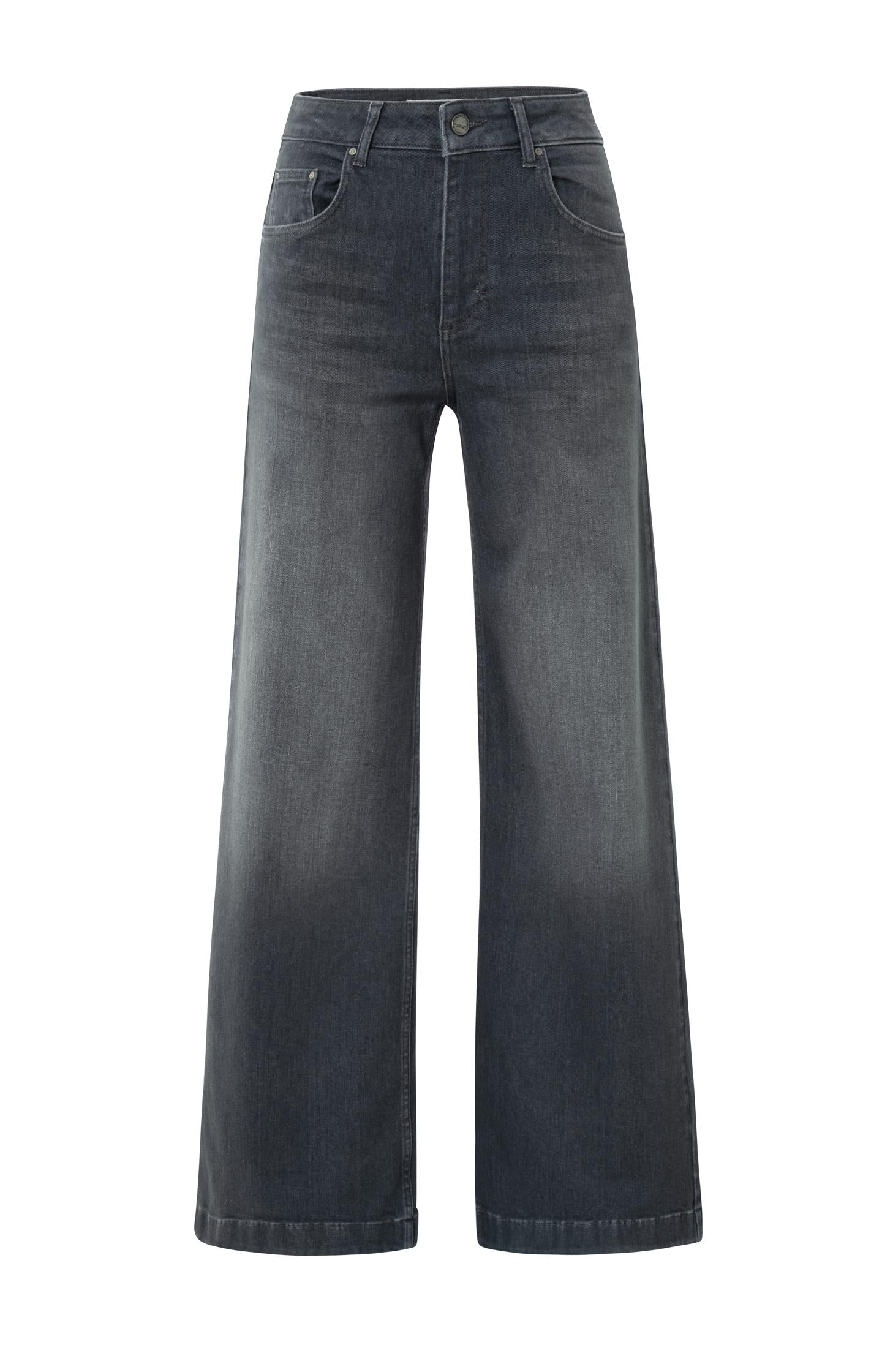 Loose fit jeans with high waist and wide legs (L32) - Type: product