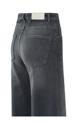 Loose fit jeans with high waist and wide legs (L32)