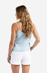 Strappy top with drawstring detail at sides