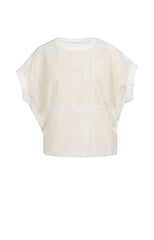 Top with short sleeves and print - Type: product