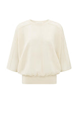 Transparent sweater with batwing sleeves - Type: product