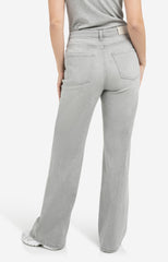 Wide-leg jeans with high waist (L32)