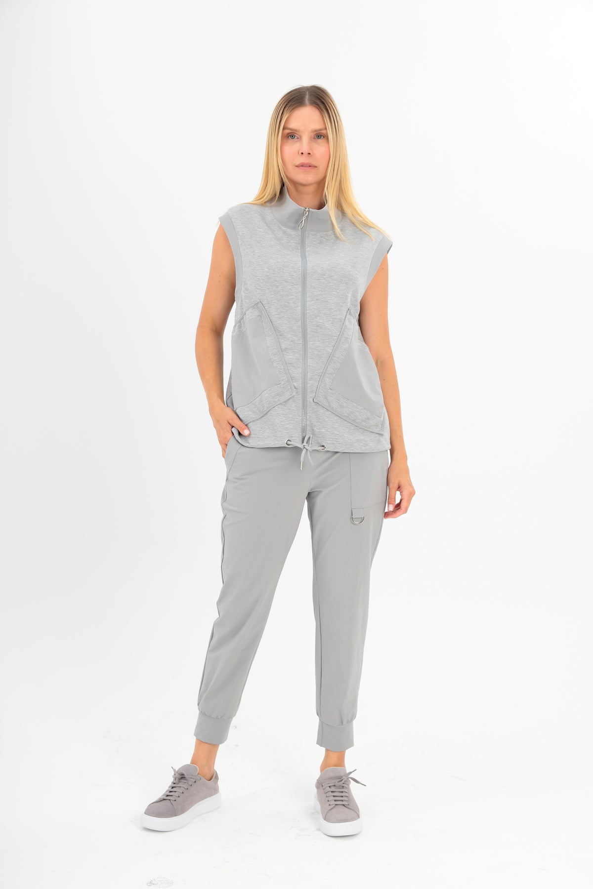 Ladies Jacket I-25SS-1162-38 Grey