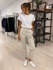 BARREL TROUSERS STONE