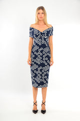 Ladies Dress L-25SS-2014-02 NAVY