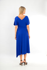 Ladies Dress L-25SS-2081-40 ROYAL