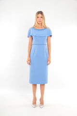 Ladies dress L-25SS-2123-40 ORCHID