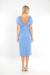 Ladies dress L-25SS-2123-40 ORCHID