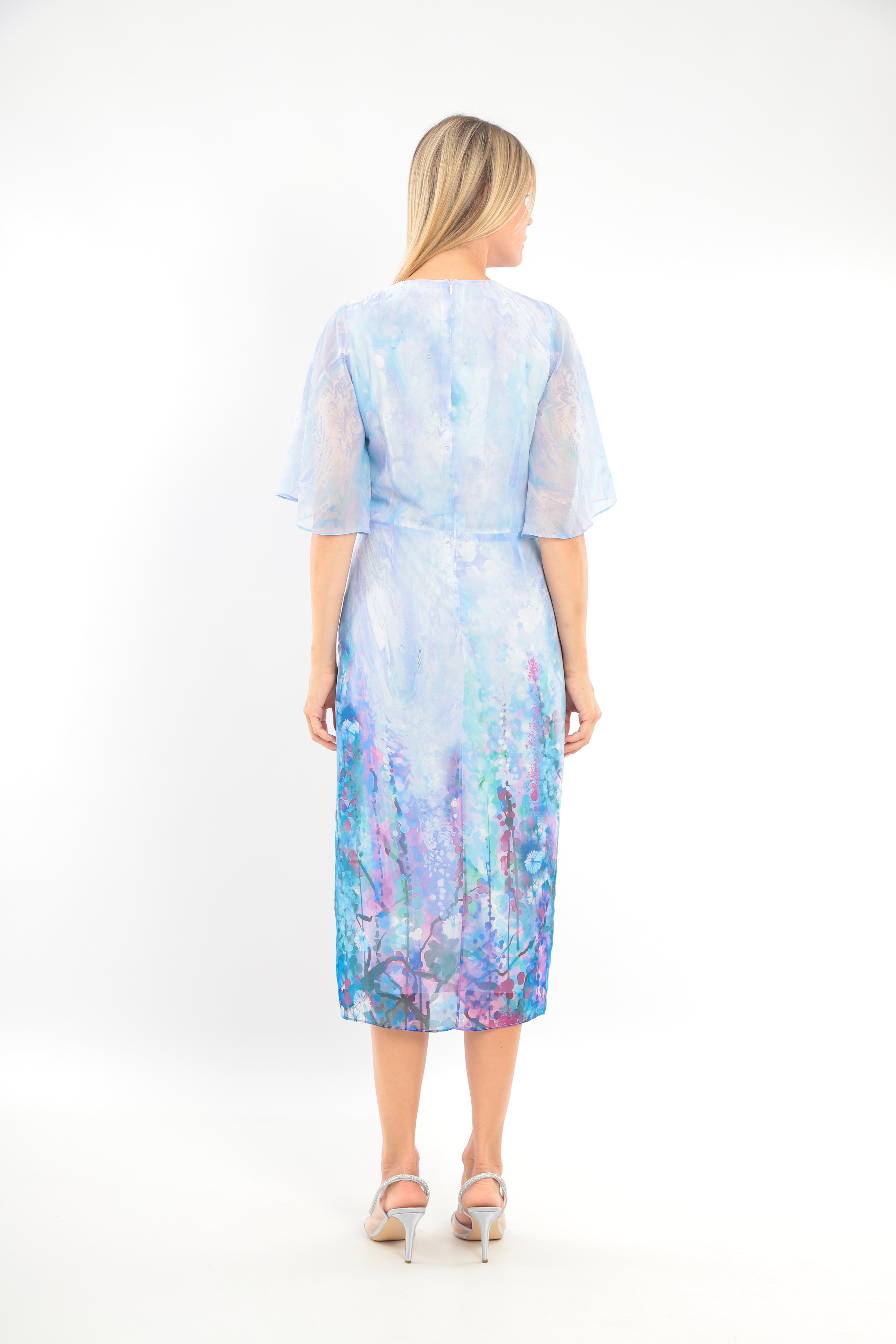 Ladies Dress L-25SS-2124-39 ORCHID