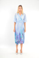 Ladies Dress L-25SS-2124-39 ORCHID
