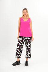 Ladies Blouse I-25SS-4289-29 Hot Pink