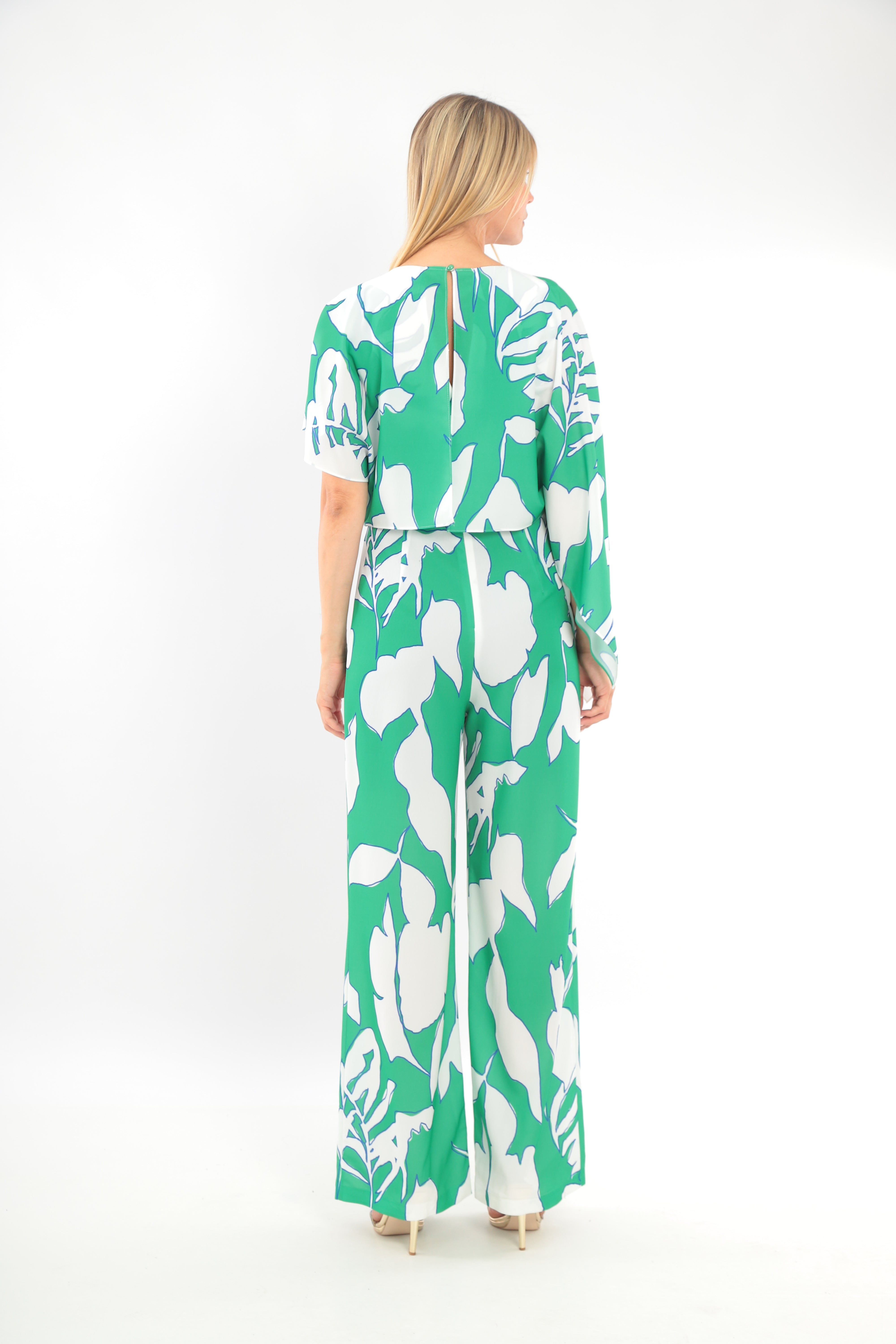 Ladies Jumpsuit L-25SS-5085-49 JADE