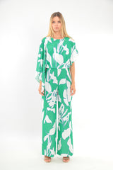 Ladies Jumpsuit L-25SS-5085-49 JADE