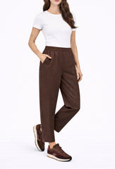 BARREL TROUSERS MOCHA