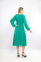 Ladies Dress L-24AW-2927-20 JADE