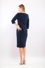 Ladies Dress L-24AW-2930-40 NAVY