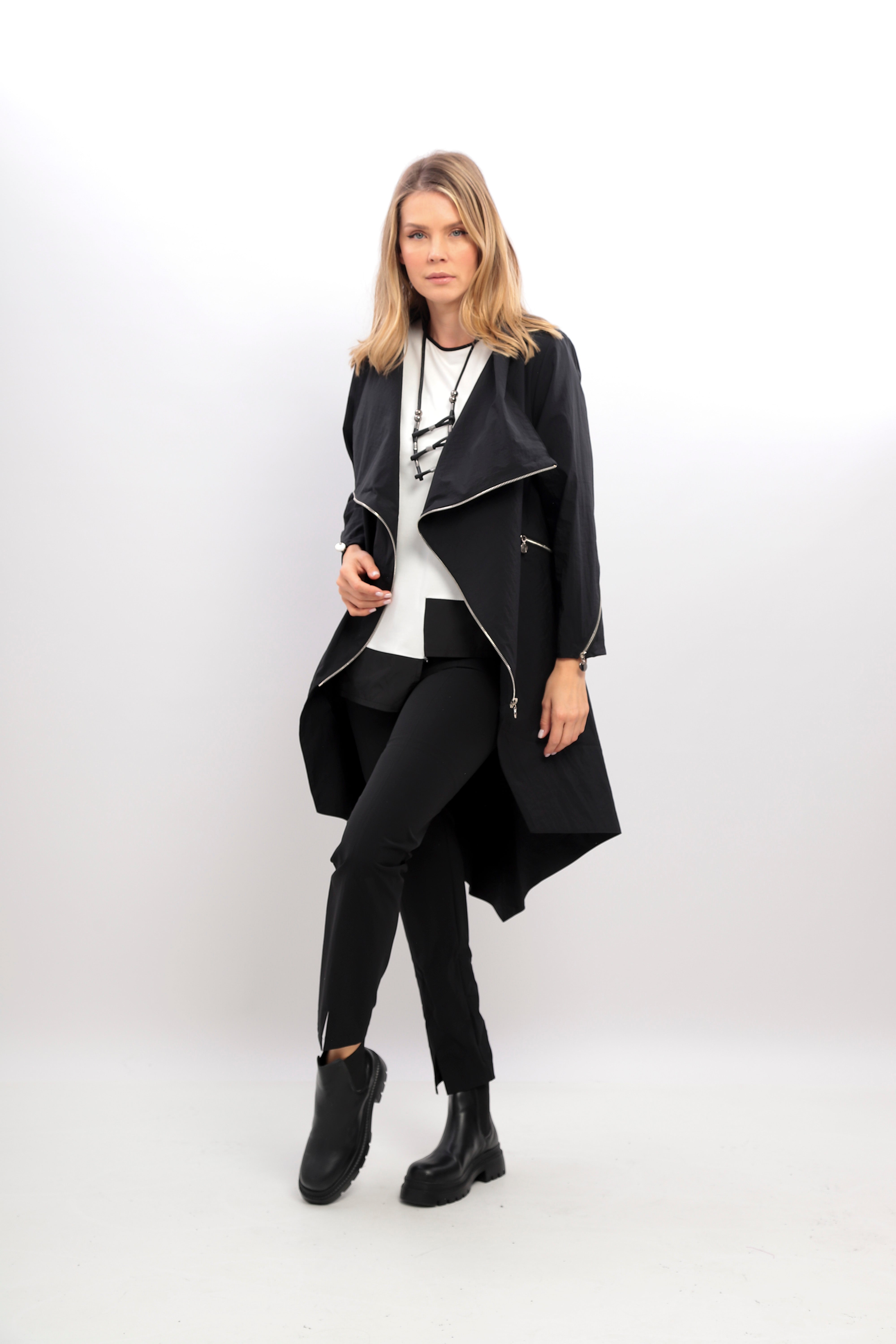 Inco Open Jacket I-24AW-1096-18 BLACK