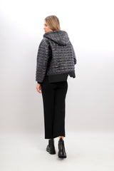 Inco Jacke Padded With Hood I-24AW-1133-02 BLACK