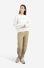 Loose fit trousers with double belt and button detail - Type: lookbook