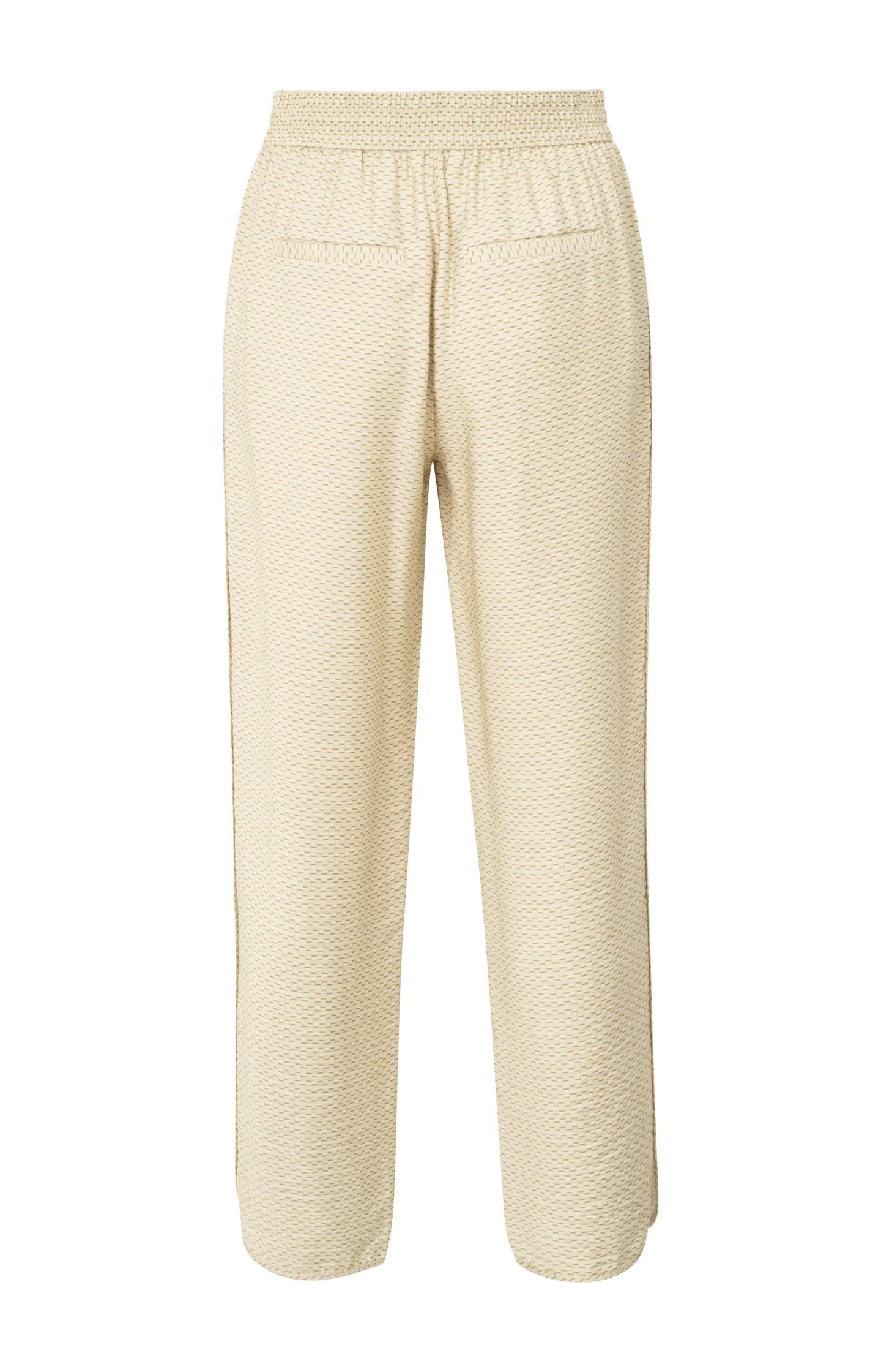 Printed woven trousers