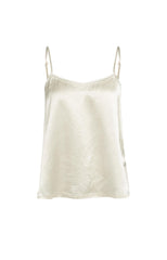 Satin singlet with sheer detail - Type: product