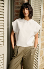 Sleeveless sweatshirt in boxy fit - Type: lookbook