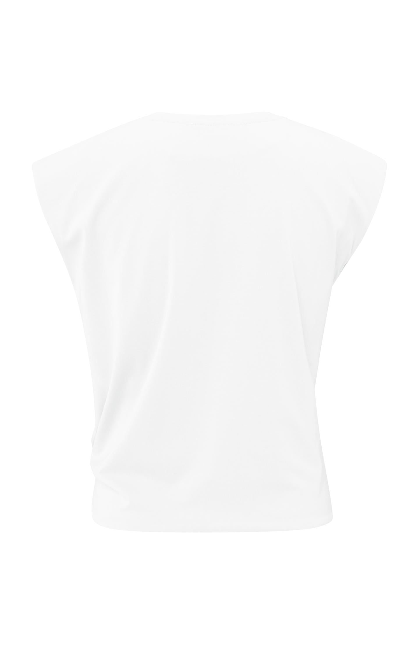 Sleeveless top with knot detail