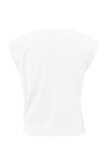 Sleeveless top with knot detail