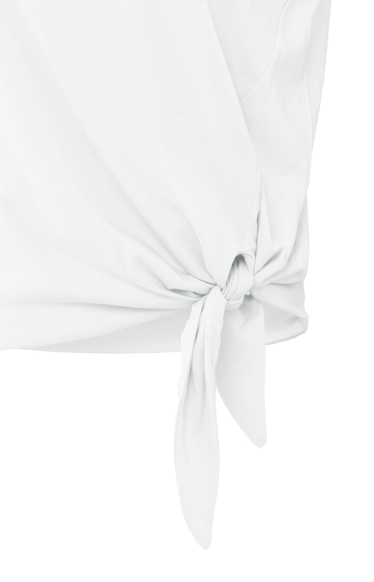 Sleeveless top with knot detail