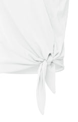 Sleeveless top with knot detail