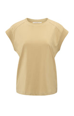 Sleeveless top with rib details - Type: product