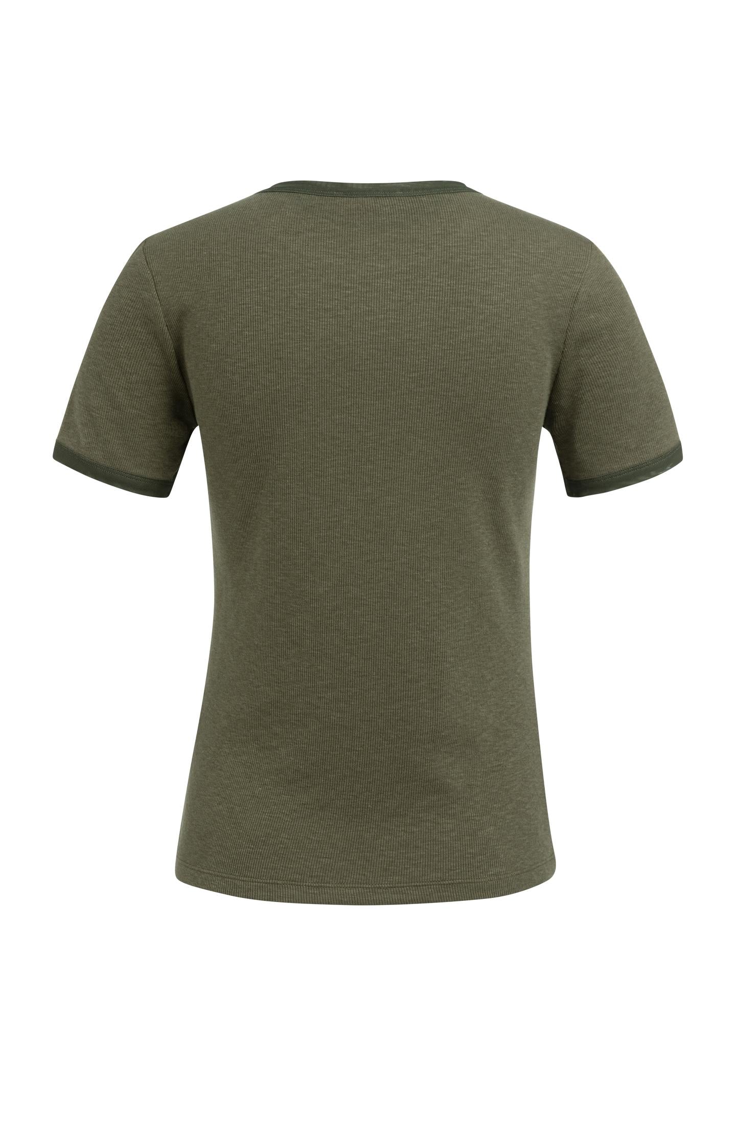 T-shirt with mesh details