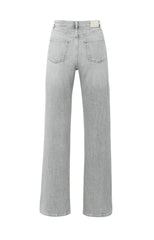 Wide-leg jeans with high waist (L34)