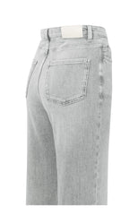 Wide-leg jeans with high waist (L34)